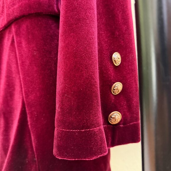 Women’s Velvet Blazer Jacket Size 18 NWOT - Picture 5 of 6